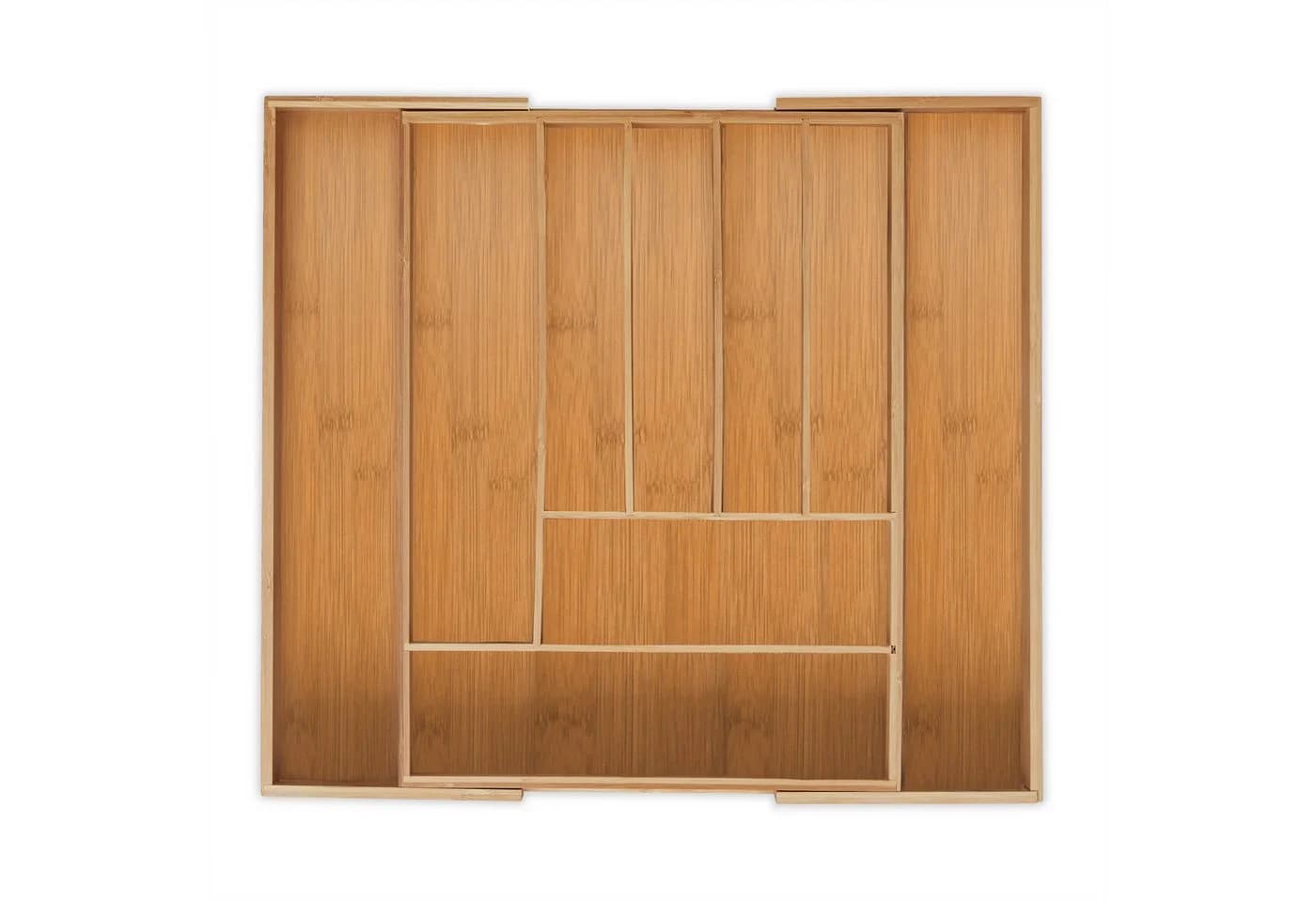 RELAXDAYS Besteckkasten Bambus Ausziehbar Natur - Bild 2