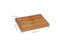 relaxdays Besteckkasten Bambus 7 Fächer Natur Bild 1