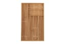 relaxdays Besteckkasten Bambus 6 Fächer Natur Bild 5