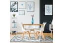 relaxdays Standregal weiß 4 Ebene Leiter Design MDF Bild 5