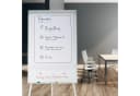 relaxdays Magnettafel Flipchart Whiteboard Weiß-Silber Höhenverstellbar Bild 5