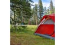 relaxdays Campingtisch klappbar silber/grau Aluminium Bild 1