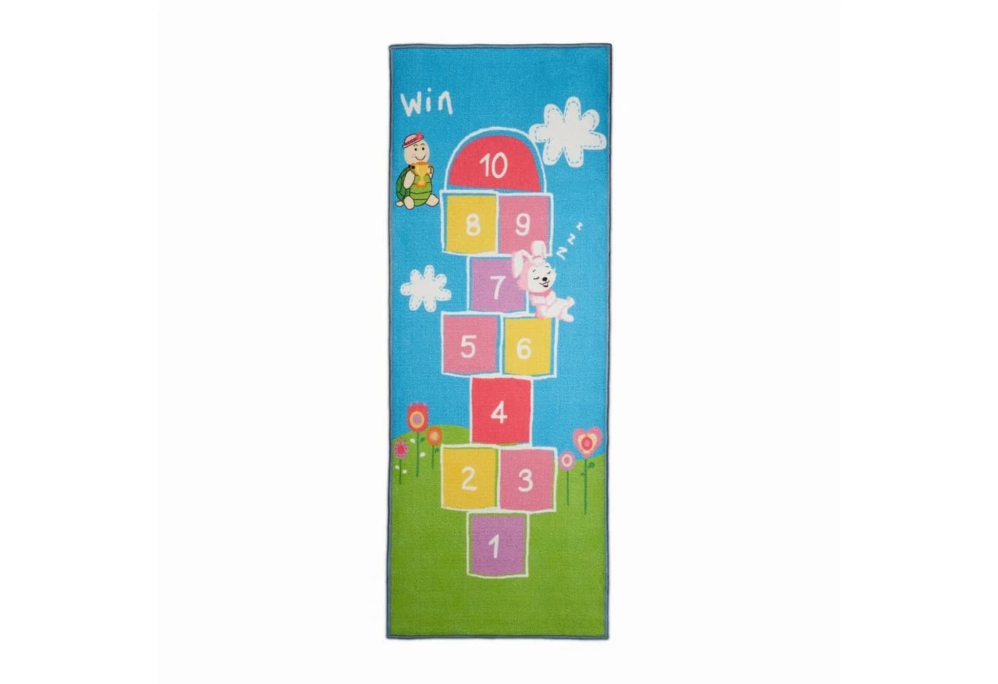 relaxdays Kinderteppich Hüpfspiel 180 x 70 cm - Bild 2