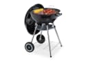 relaxdays Kugelgrill mit Deckel und Aschesammler Schwarz Bild 2