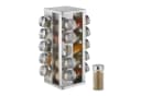 relaxdays Gewürzkarussell eckig mit 20 Gläsern Silber Bild 2