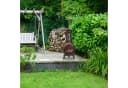 relaxdays Feuerkorb Terrassenofen Bronze Gusseisen Bild 5