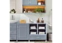 relaxdays Aufbewahrungsbox mit Deckel Bambus Bild 1