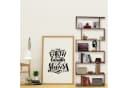 relaxdays Bücherregal Hoch Braun 6 Fächer Holzoptik Bild 5