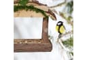 relaxdays Vogelhaus aus Holz mit Moos zum Aufhängen Bild 5