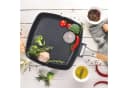relaxdays Grillpfanne Induktion Aluminiumlegierung Schwarz/Braun Bild 5