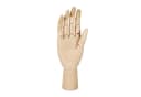 relaxdays Holzhand Skizzenmodell Kiefer 5 Gelenke Bild 2