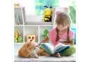 relaxdays Kinderregal mit Sitzkissen Weiß/Grau Bild 3