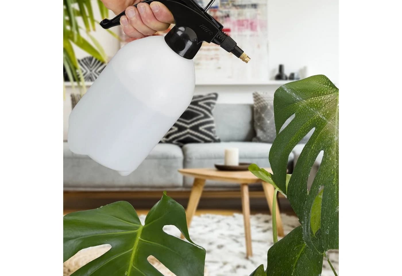 relaxdays Drucksprühgerät 2 Liter Schwarz - Bild 5