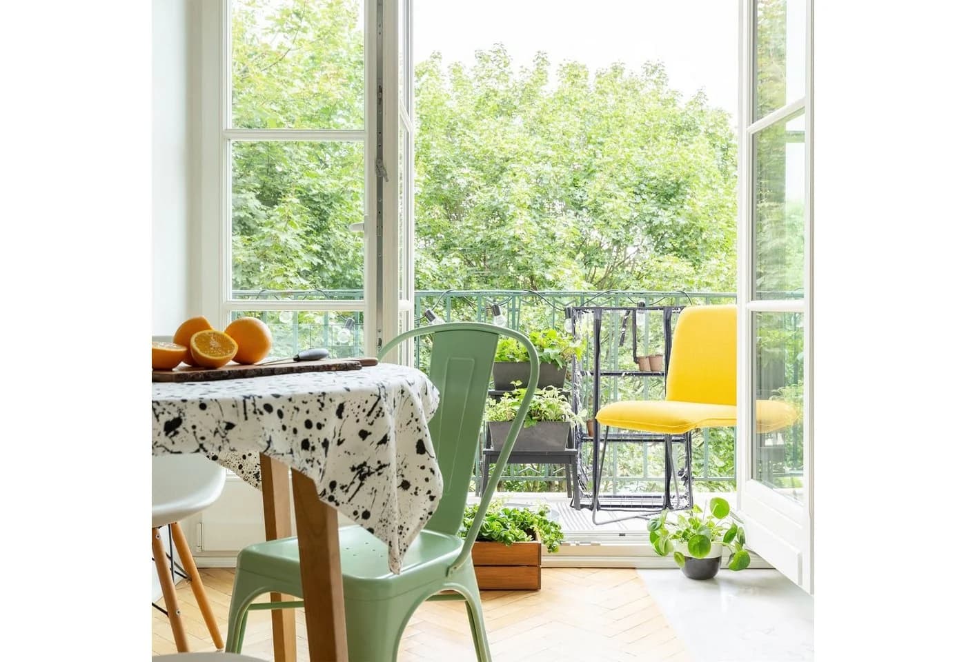 relaxdays Foliengewächshaus Balkon 3 Ebenen Schwarz Transparent - Bild 5