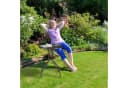 relaxdays Gartentisch rund Braun Kunststoff Rattan-Optik Bild 3