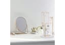 relaxdays Schmuckständer Marmor Gold - 3 Stangen Kettenhalter Bild 1