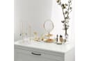 relaxdays Schmuckständer Marmor Gold - 3 Stangen Kettenhalter Bild 5