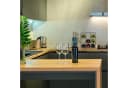 relaxdays Weinregal Metall Schwarz für 9 Flaschen Industrial Design Bild 5