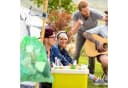 relaxdays Klemmhaken Camping 4er Set silber Stahl Bild 3