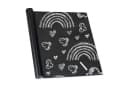 relaxdays Tafelfolie selbstklebend Schwarz 2er Set Bild 2