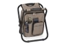 relaxdays Campinghocker Klappbar mit Tasche Beige/Schwarz Bild 2