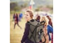 relaxdays Campinghocker Klappbar mit Tasche Beige/Schwarz Bild 5