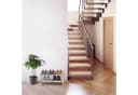 relaxdays Schuhregal Holz Kiefernholz 2 Ebenen Bild 1