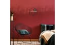 relaxdays Wandregal Sechseckiges Metall Schwarz Bild 1
