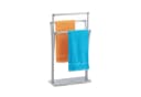 relaxdays Handtuchhalter Stehend Silber Bild 2