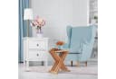 relaxdays Beistelltisch Klapptisch Walnuss Holz Bild 1