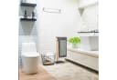 relaxdays Handtuchständer freistehend Eichenholz Stahl Industrial Bild 1