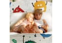 relaxdays Kinderbett kleine Monster mit Ablage Bunt Bild 5