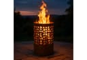 RELAXDAYS Feuerkorb Feuertonne Rostoptik Rostbraun Bild 1