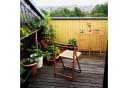 relaxdays Klapptisch Rechteckig Wandtisch Holz Natur Bild 5