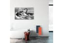 relaxdays Handtuchständer T Design Grau Freistehend Bild 1