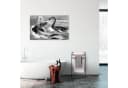 relaxdays Handtuchständer 3-armig Schwarz Stahl Bild 1