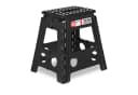 RELAXDAYS Sitzhocker Klapphocker faltbar XL Schwarz Bild 2