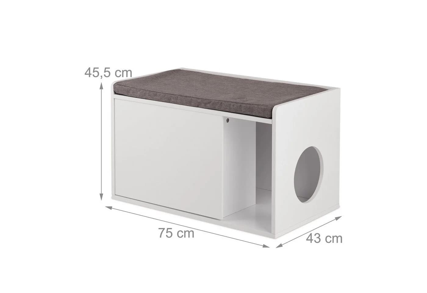 RELAXDAYS Katzenschrank mit Sitzauflage - Bild 4