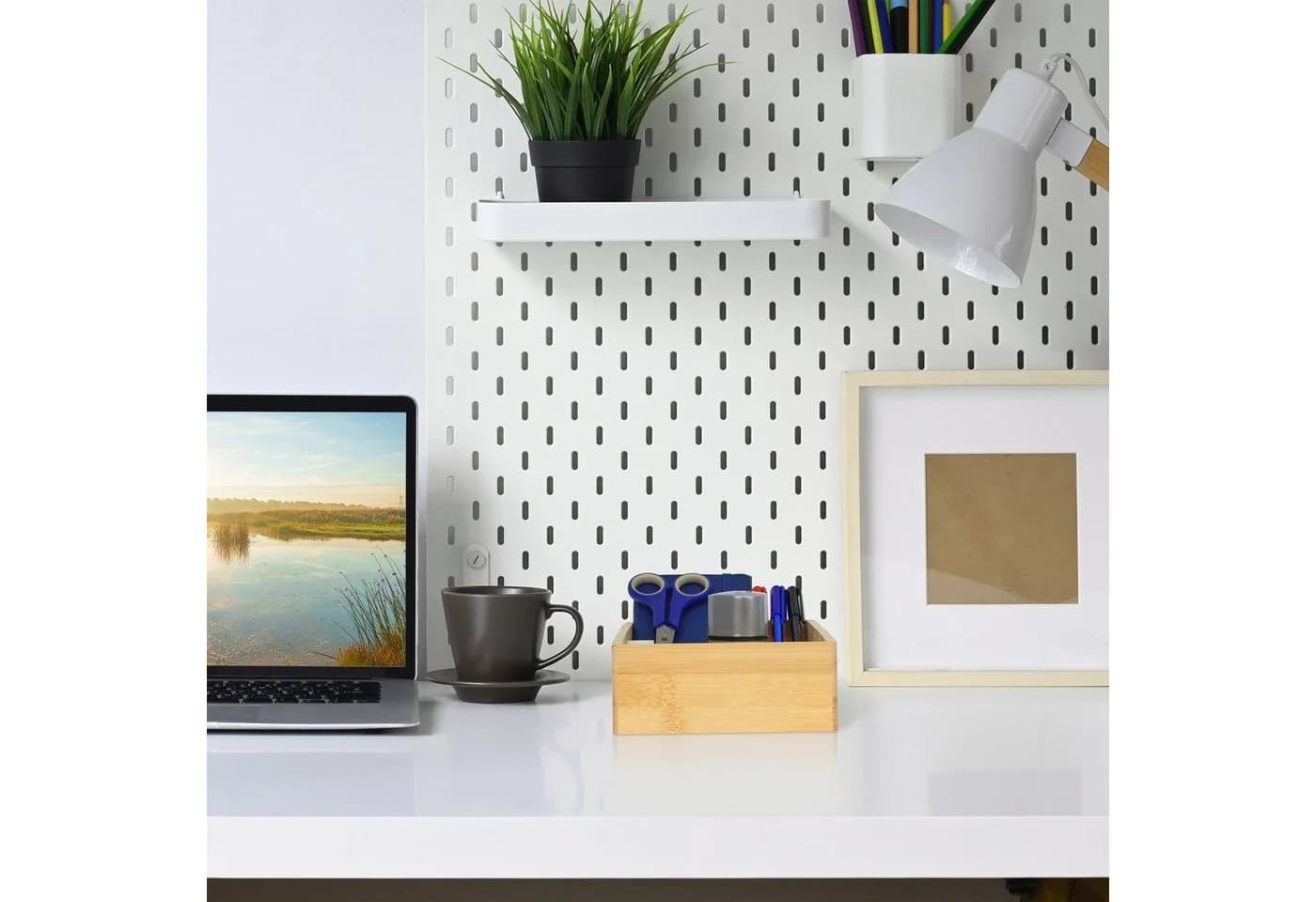 relaxdays Aufbewahrungsbox Bambus Ordnungsbox Natur - Bild 5
