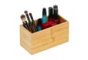 relaxdays Aufbewahrungsbox Bambus Natur Ordnungsbox Bild 2