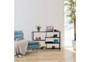 relaxdays Standregal Industrial Style 5 Ebenen Braun/Schwarz Bild 5