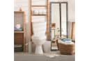 relaxdays Toilettenbürste 3er Set Weiß Silber Edelstahlgriff Bild 5