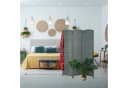 relaxdays Paravent Grau 3-teilig Faltbar Bild 1