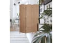 relaxdays Paravent in Natur 3-teilig Faltbar Bild 5