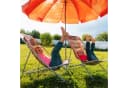 relaxdays Schirmhalter Bodenhülse aus Stahl mit 5 Adaptern Bild 3