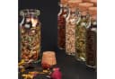 relaxdays Mini Glasflaschen 72er Set mit Korken Transparent Bild 1