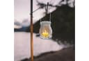 relaxdays Windlicht Transparentes 12er Set Glas Metall Bild 5