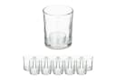 relaxdays Teelichthalter Teelichtgläser Transparent 12er Set Glas Bild 2