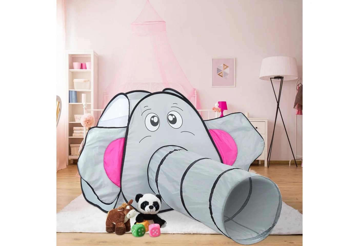 relaxdays Spielzelt Pop Up Elefant
