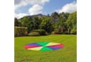 RELAXDAYS Spielzeug-Gartenset Buntes Schwungtuch Ø 3,5 m Bild 1